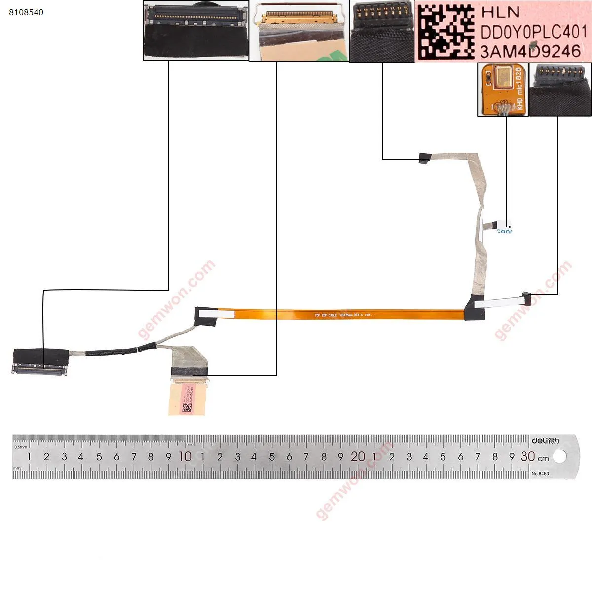 Picture of HP EliteBook x360 1030 G3 0.4 40pin.
