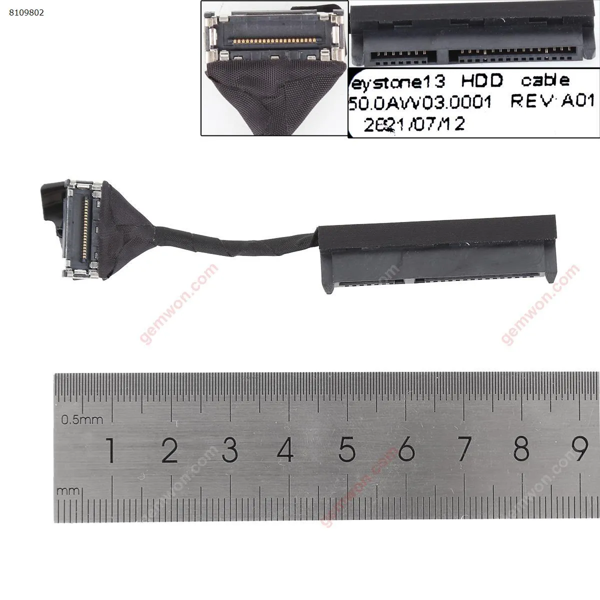 Picture of DELL Latitude 3380 SATA mechanical SSD cable.