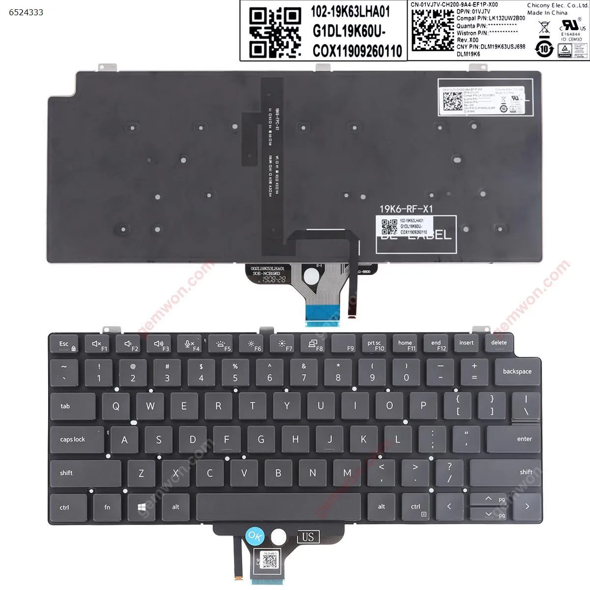 Picture of DELL Latitude 7310 BLACK (Backlit Win8)