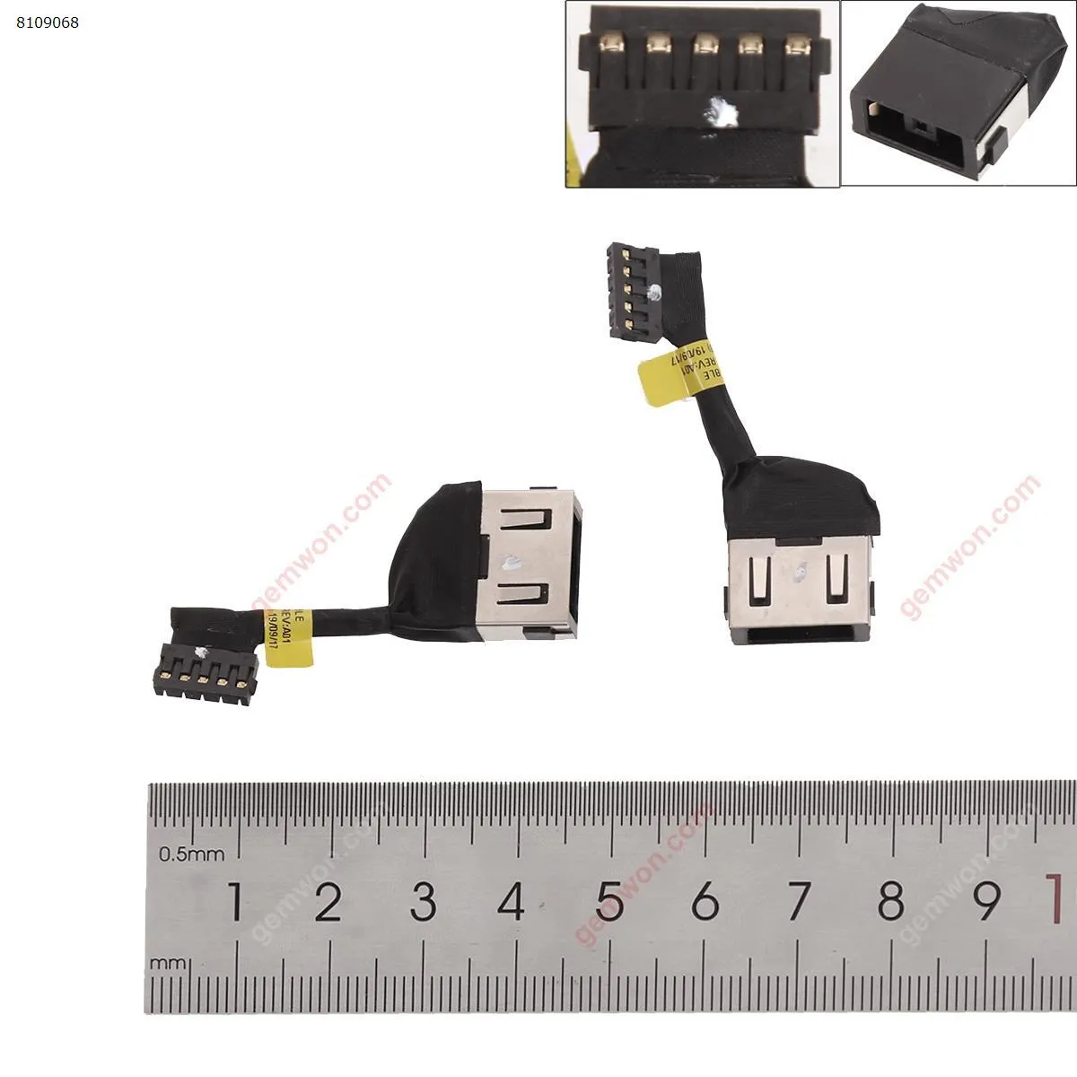 Picture of New Genuine Lenovo V330-15IKB DC Power Jack.