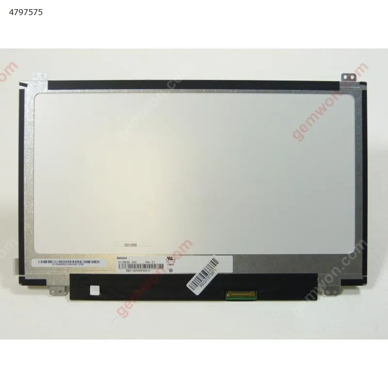 Picture of Replacement ChiMei N116BGE-E42 eDP Laptop Screen 11.6" LED LCD HD Display