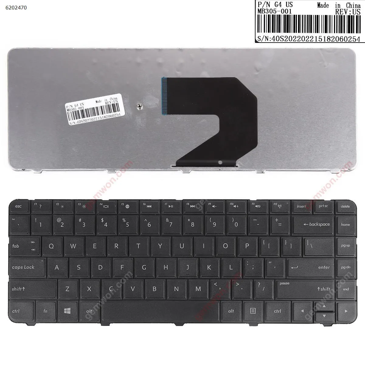 Picture of HP Pavilion G4-1000 G6-1000 CQ43 CQ57 430 630S BLACK(With foil,Win8,OEM)