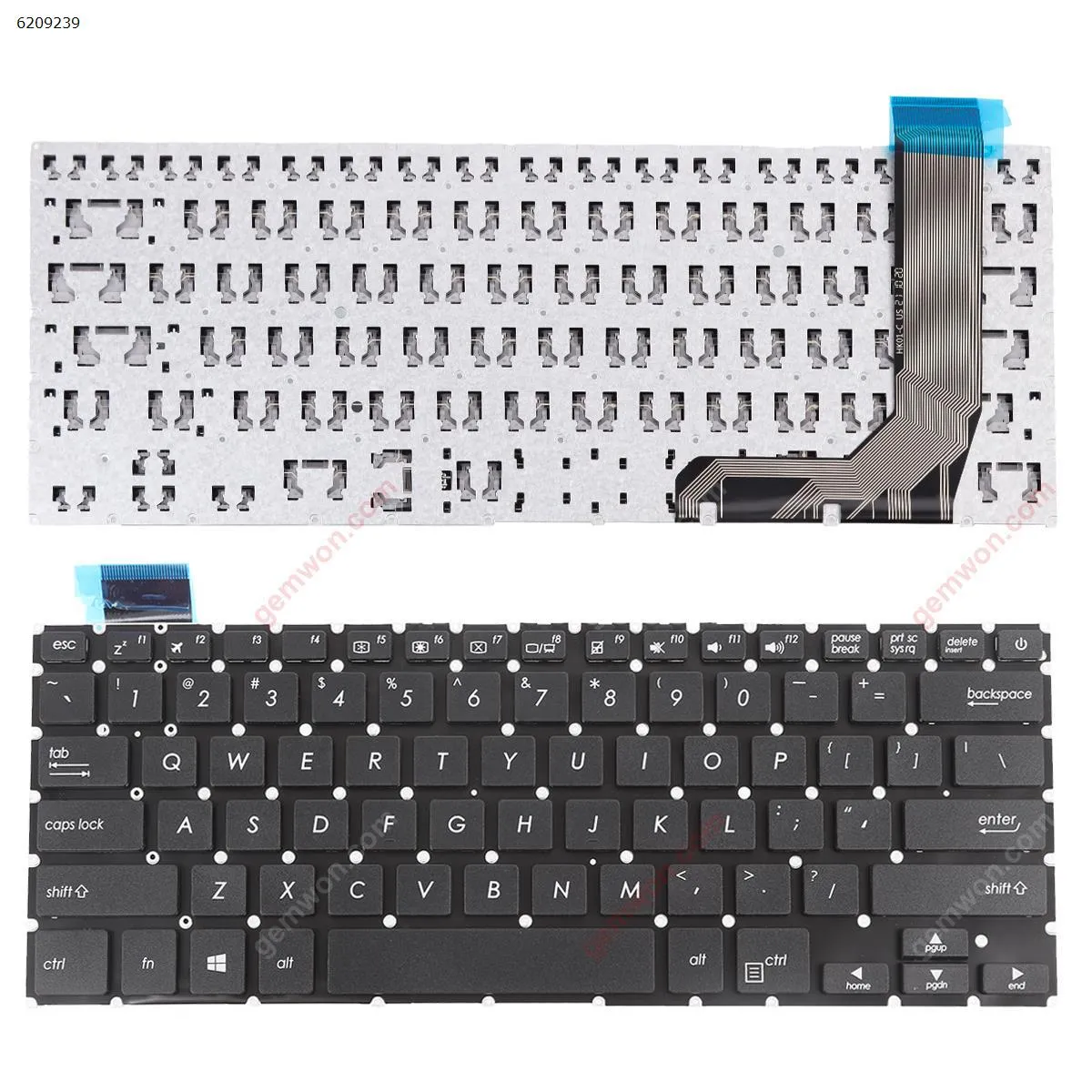 Picture of ASUS X407 X407M X407MA X407UBR X407UA X407UB A407 BLACK(without FRAME)