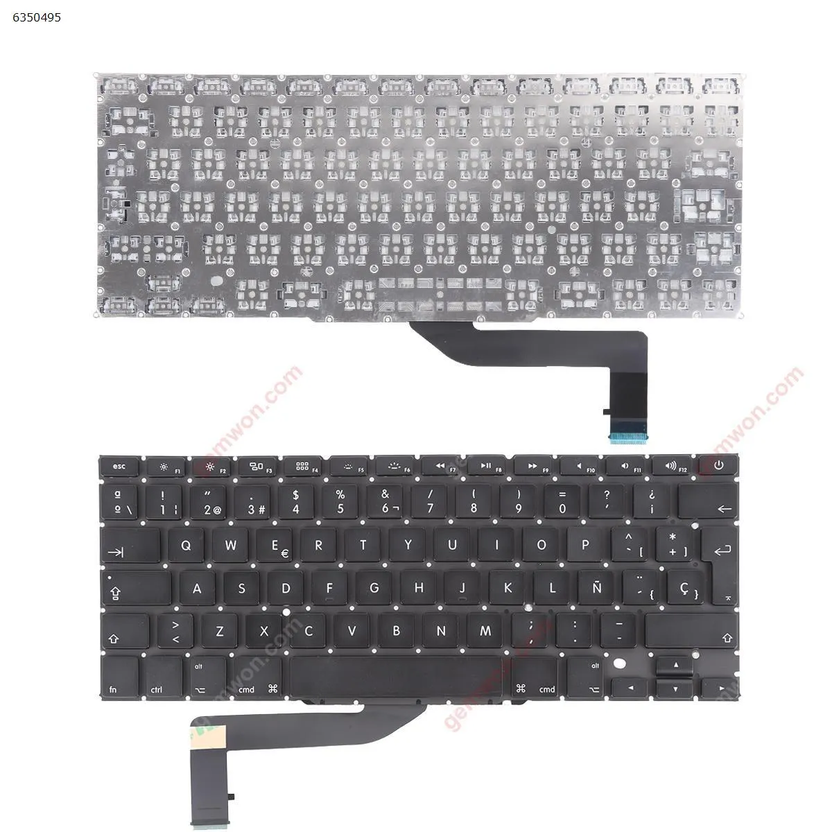 Picture of Apple Macbook Pro A1398 BLACK(without Backlit)