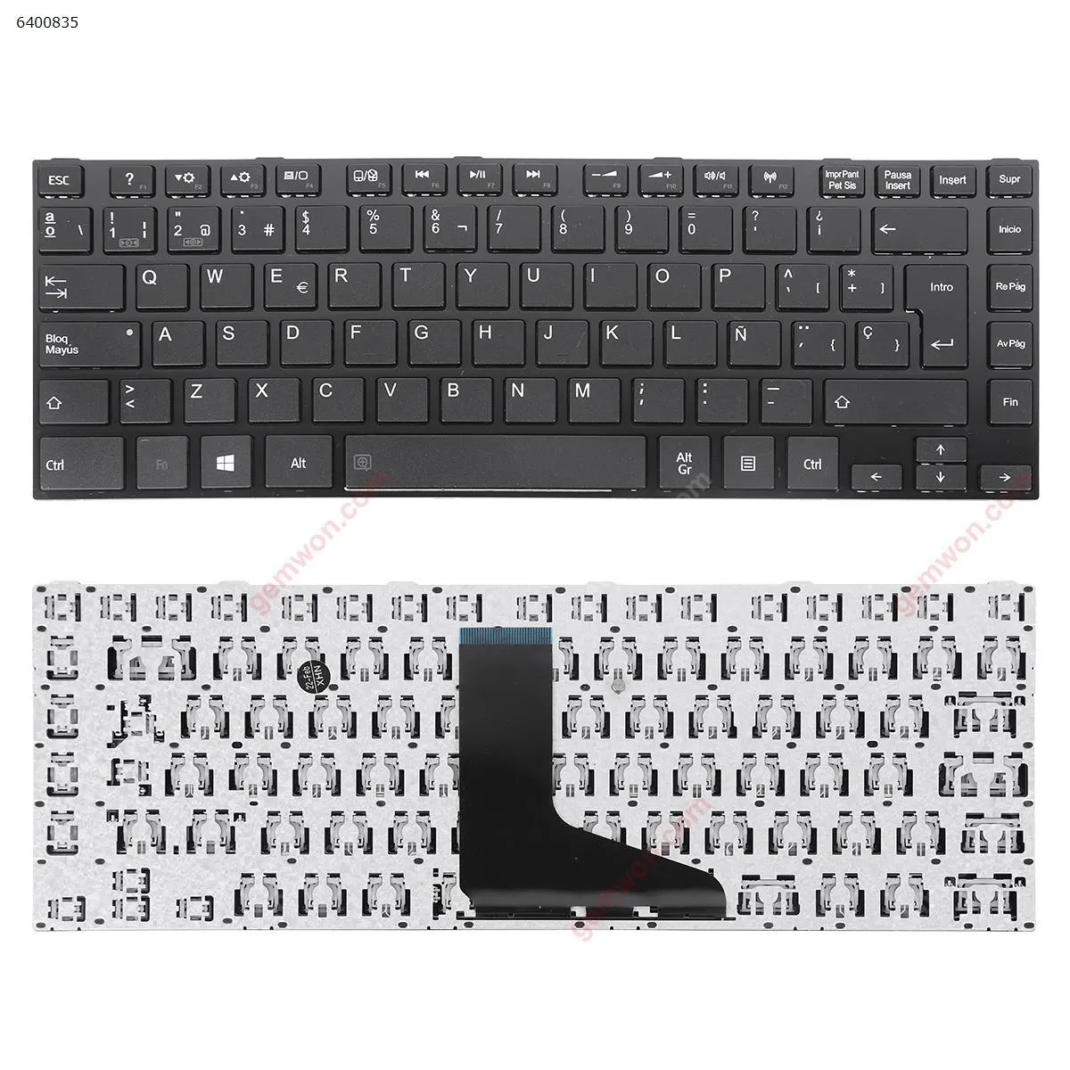 Picture of TOSHIBA L830  L840 GLOSSY FRAME BLACK(For Win8)