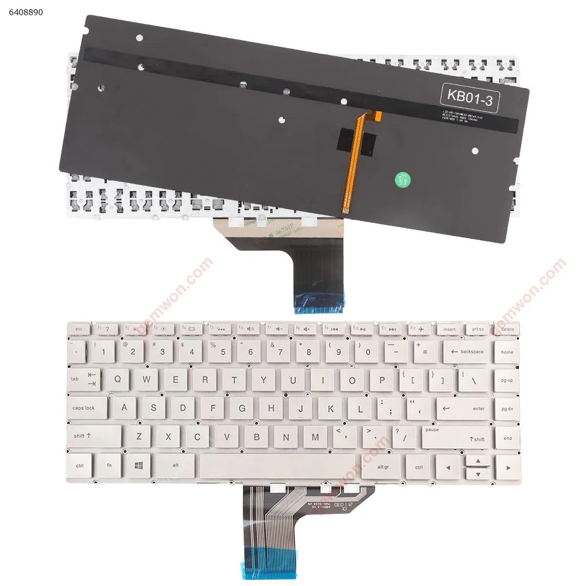 Picture of HP Spectre x360 13-W010CA 13-W013DX 13-W020CA 13-W023DX GOLDEN (Backlit,Without FRAME,WIN8)
