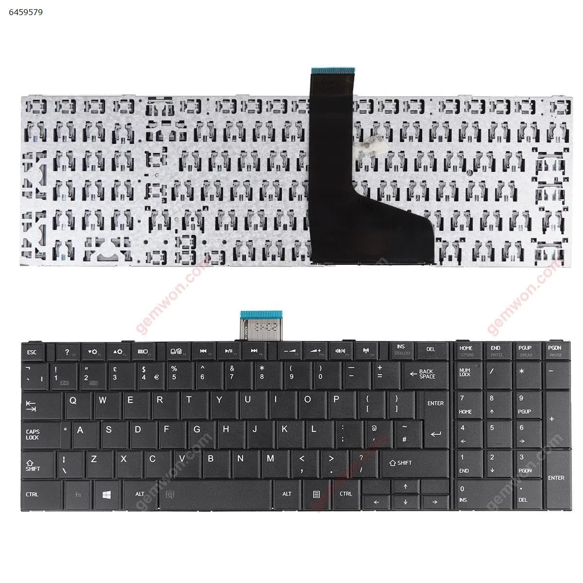 Picture of TOSHIBA C850 BLACK(  Without Foil ,  For Win8) 