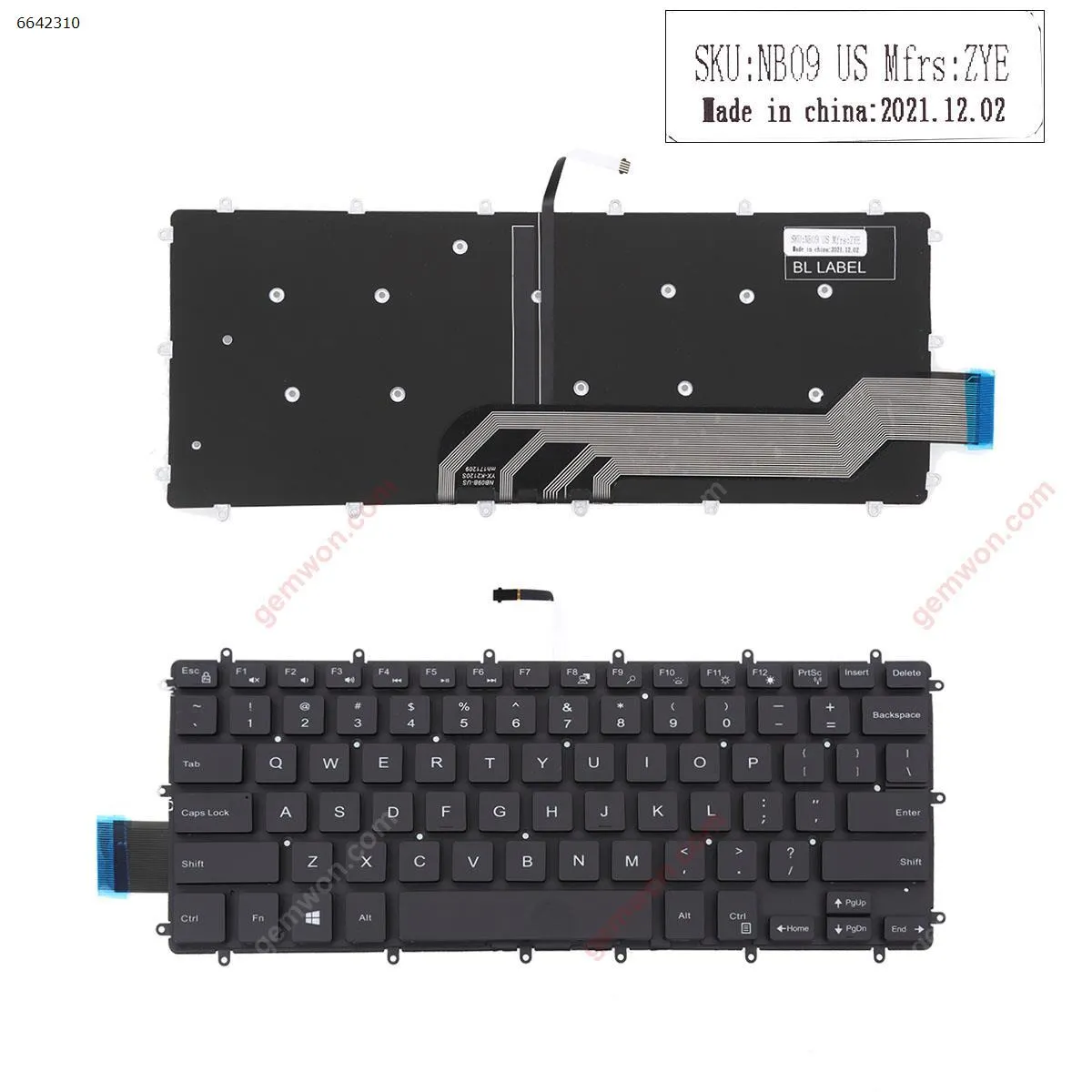 Picture of DELL Inspiron Gaming 14 7466 BLACK(Backlit,Win8)