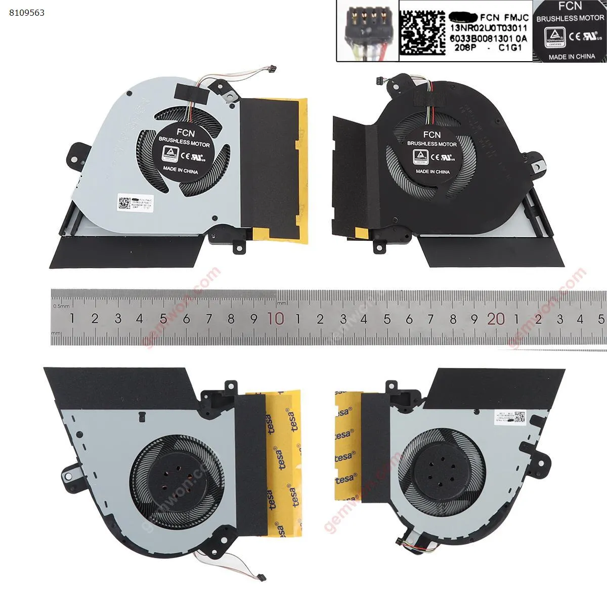 Picture of   ASUS Strix GU502DU GU502GV GX505DW GA505 GA502D 12V L+R（Original） 