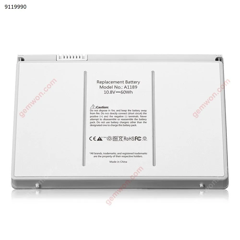 Picture of Applicable Apple computer battery A1189 Apple MacBookPro A1151/1212/1229/1261
