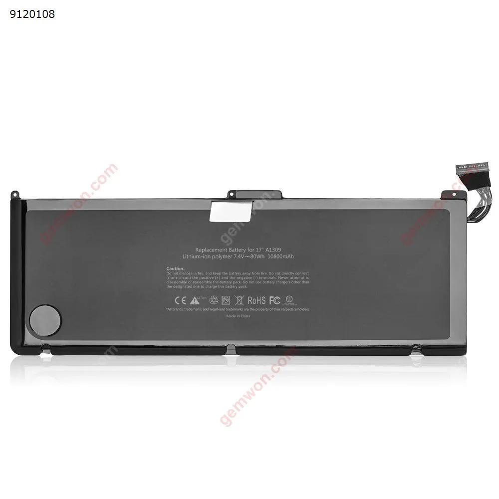 Picture of Suitable for Apple laptop battery A1309 computer MacBook Pro A1297