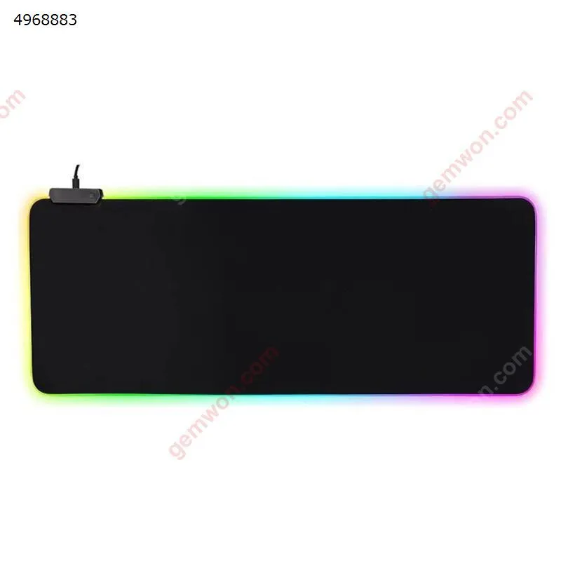 Picture of Mouse pad 300*800*4mm computer thickened luminous RGB game competitive keyboard desktop mouse pad