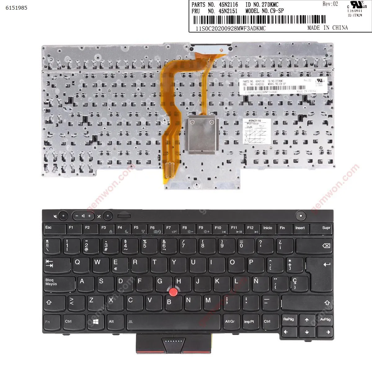 Picture of ThinkPad T430 T530 X230 BLACK (For Win8)