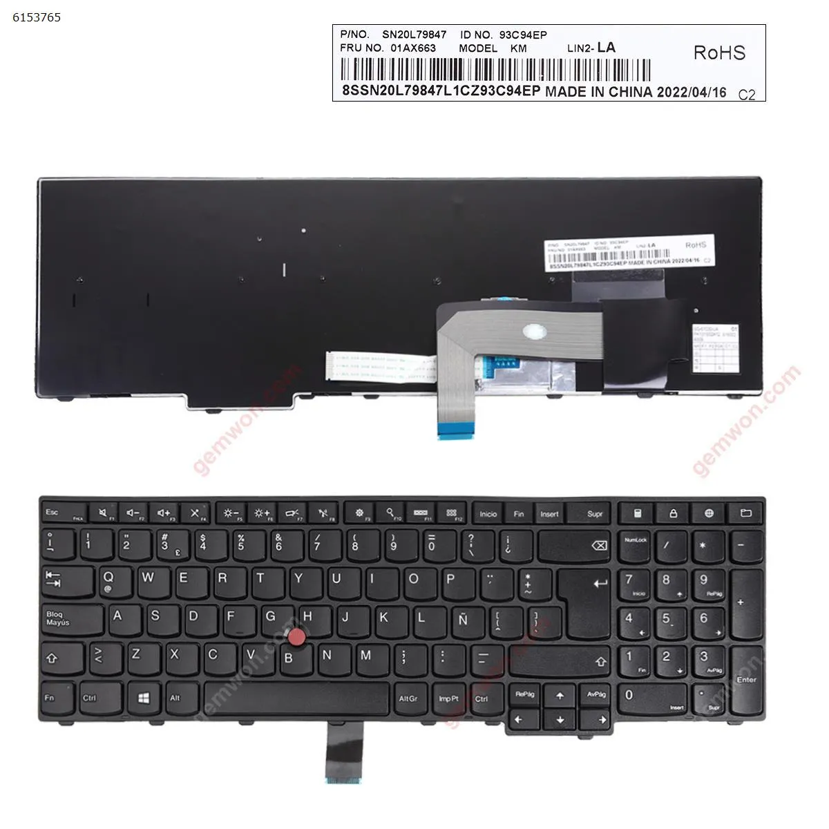 Picture of ThinkPad E531 T540 BLACK(For Win8)