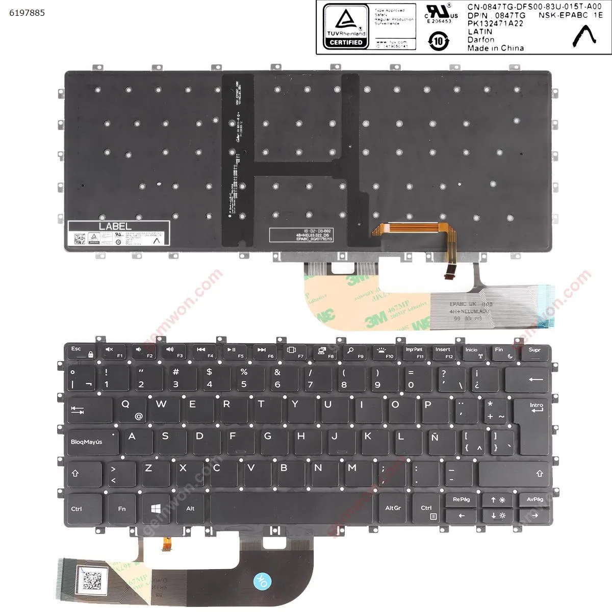 Picture of Dell XPS 15 9575 2-in-1,15-9575 BLACK ( without FRAME ， Backlit , win8 )