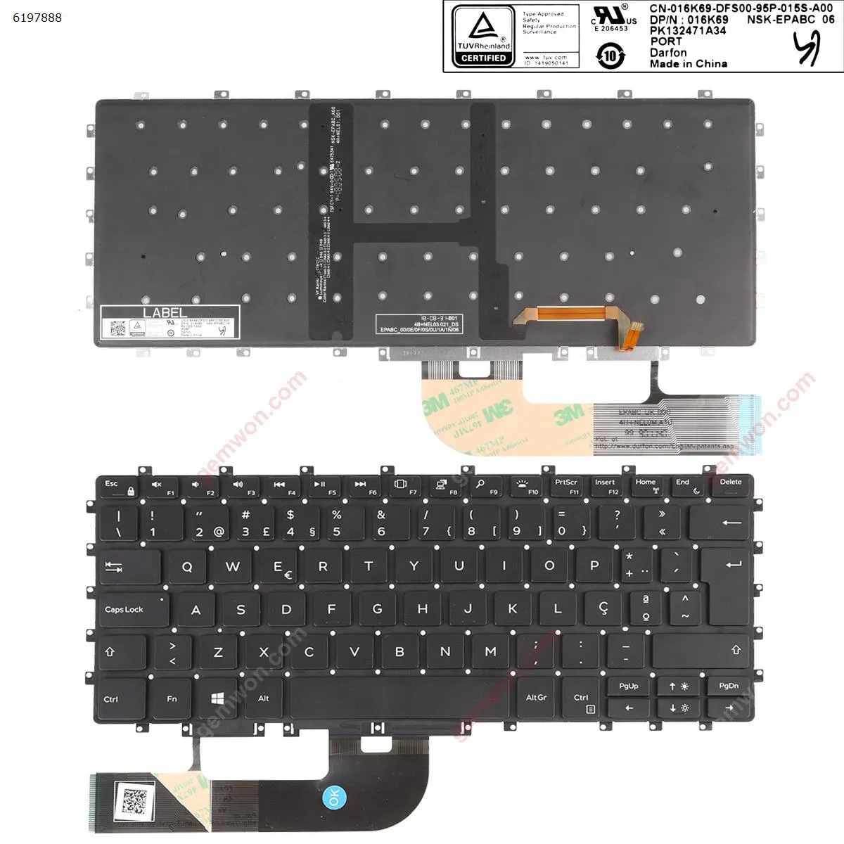 Picture of Dell XPS 15 9575 2-in-1,15-9575 BLACK ( without FRAME ， Backlit , win8 )