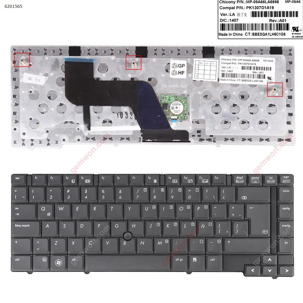 Picture of HP EliteBook 8440P 8440W BLACK(With Point stick)