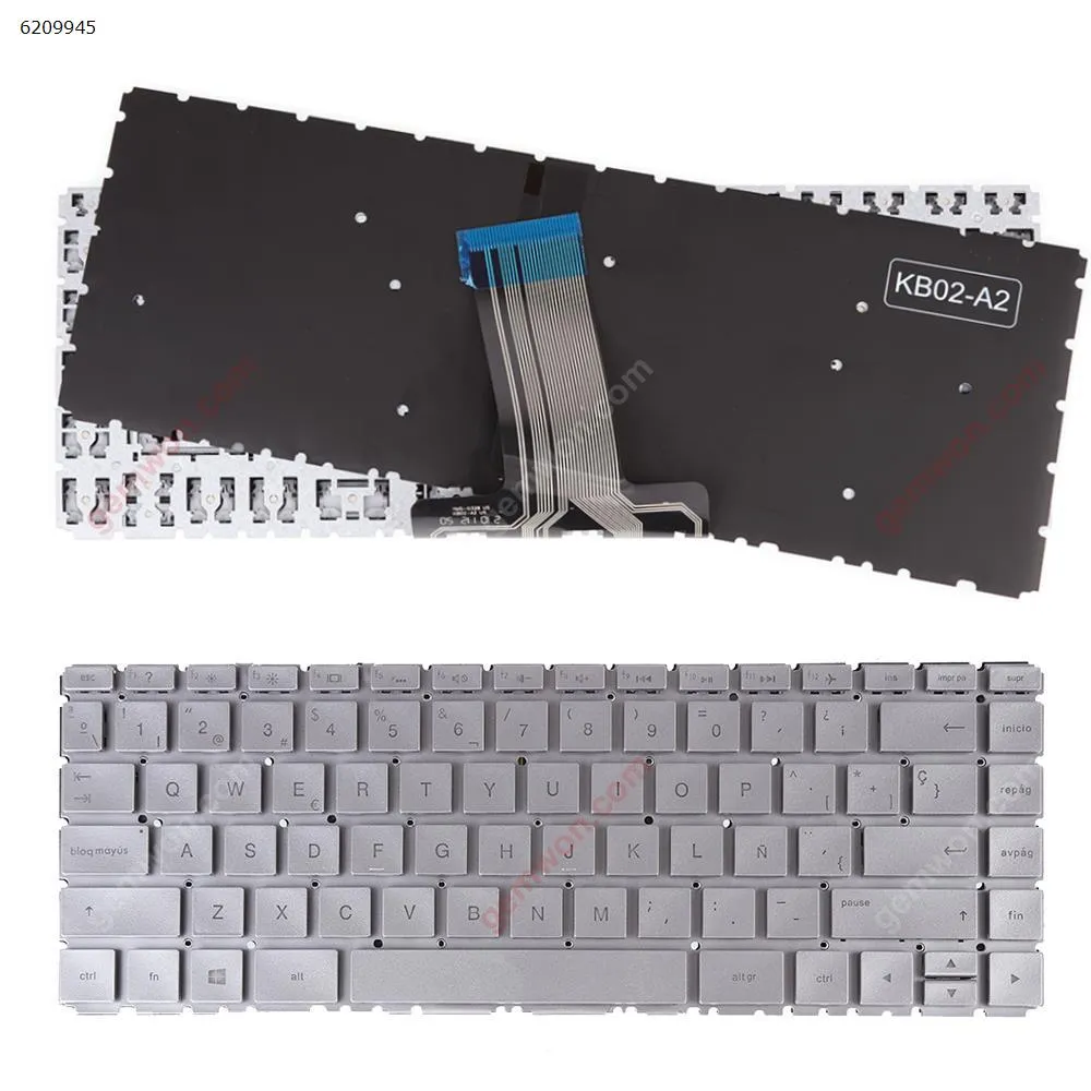 Picture of HP Pavilion 14-BS 14-BS000 14-BS100 14-BS500 SILVER(Backlit,Without FRAME,Small Enter(,Win8)