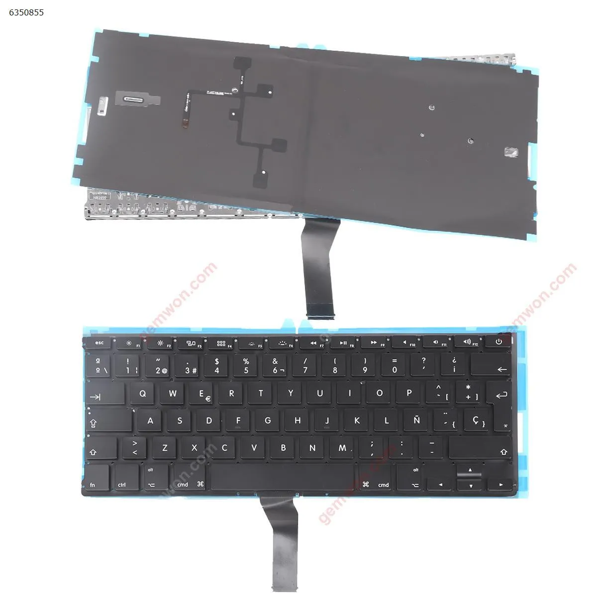 Picture of APPLE Macbook Air A1369 A1466 MC965 MC966 MC503 MC504 13" BLACK For 2011-2015(With Backlit Board)