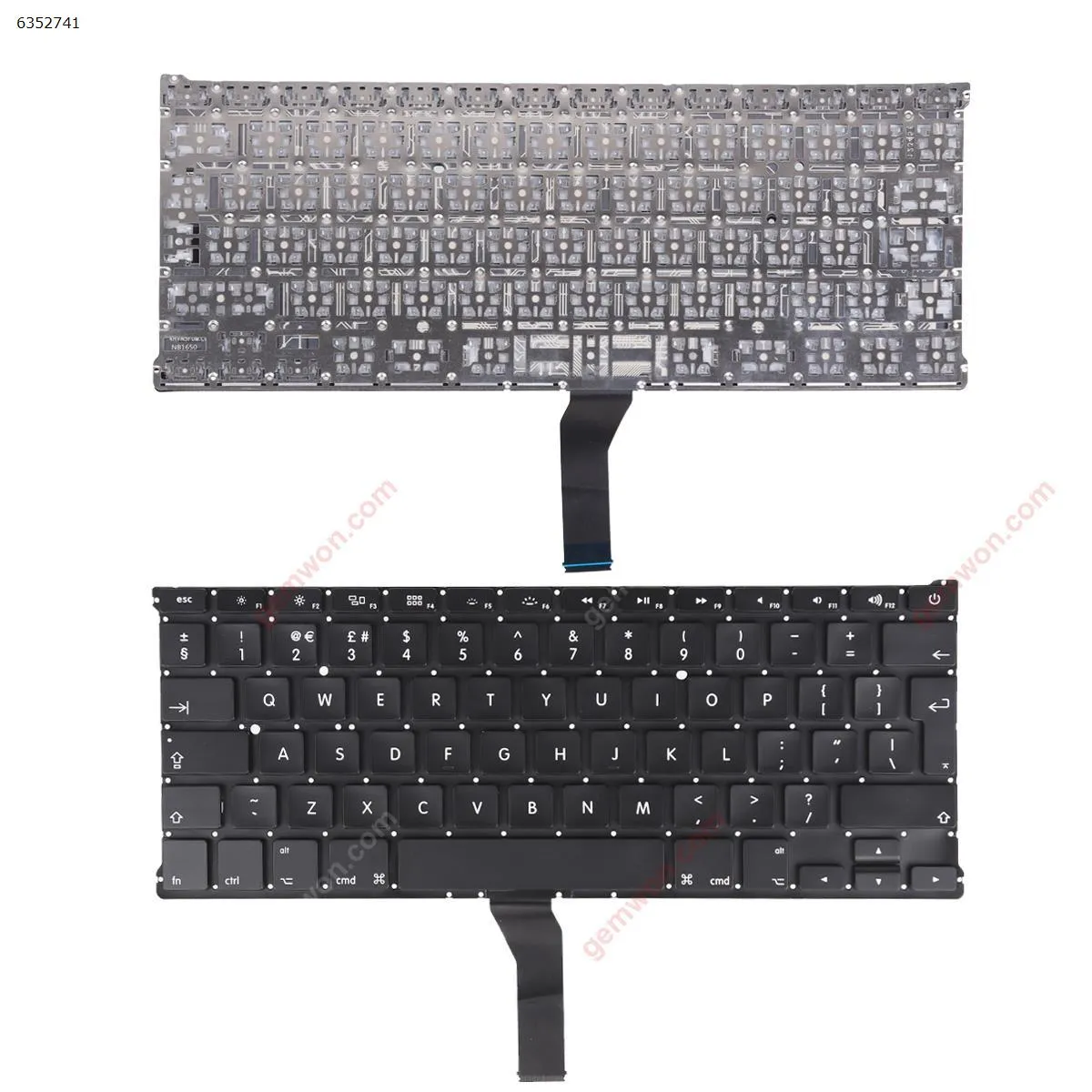 Picture of APPLE Macbook Air   A1369   A1466   A1405   MC965  MC966  MC503  MC504 13" BLACK(without Backlit)