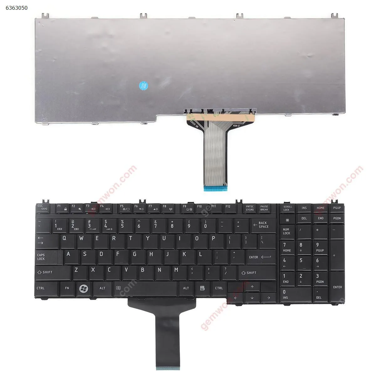 Picture of TOSHIBA Satellite A500 F501 P505 BLACK OEM