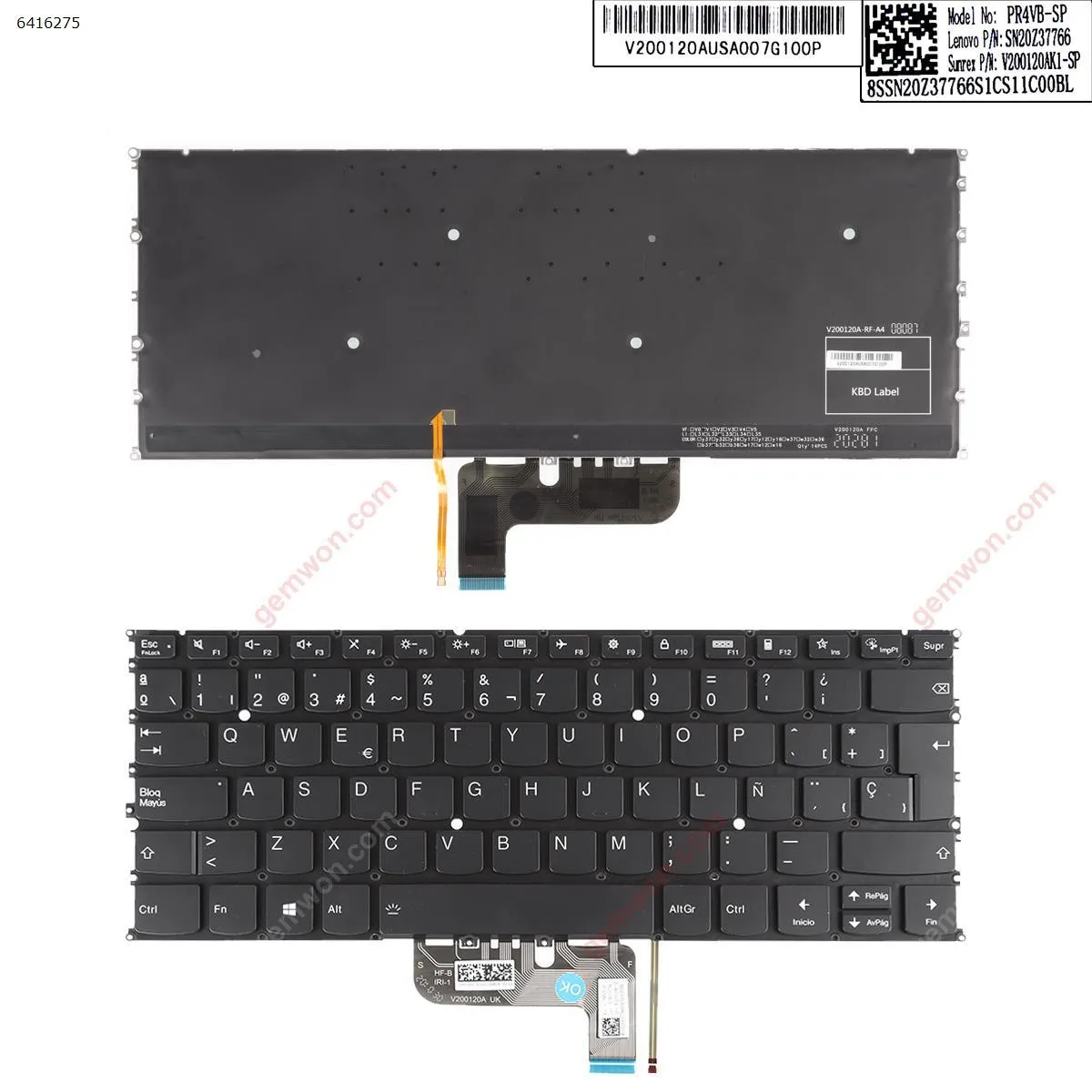 Picture of Lenovo IdeaPad Yoga 9 14ITL5 9-14ITL5 BLACK ( Backlit Win8)