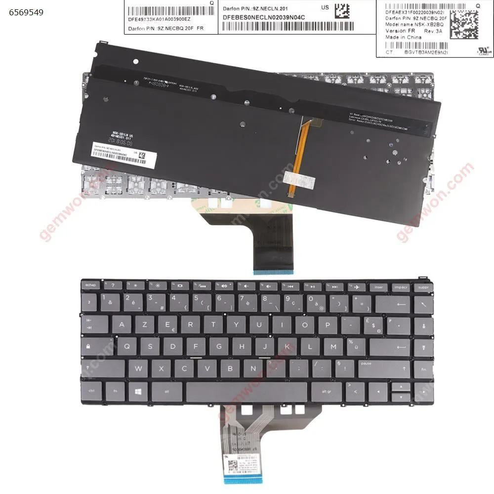 Picture of HP Spectre x360 13-W010CA 13-W013DX 13-W020CA 13-W023DX  (Backlit,Without FRAME,WIN8) 