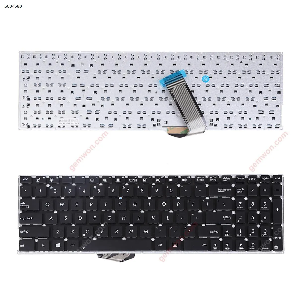 Picture of ASUS A556U A556UA A556UB A556UF A556UJ A556UR A556UV A556 X556 BLACK(Without FRAME,Without Foil,Win8)