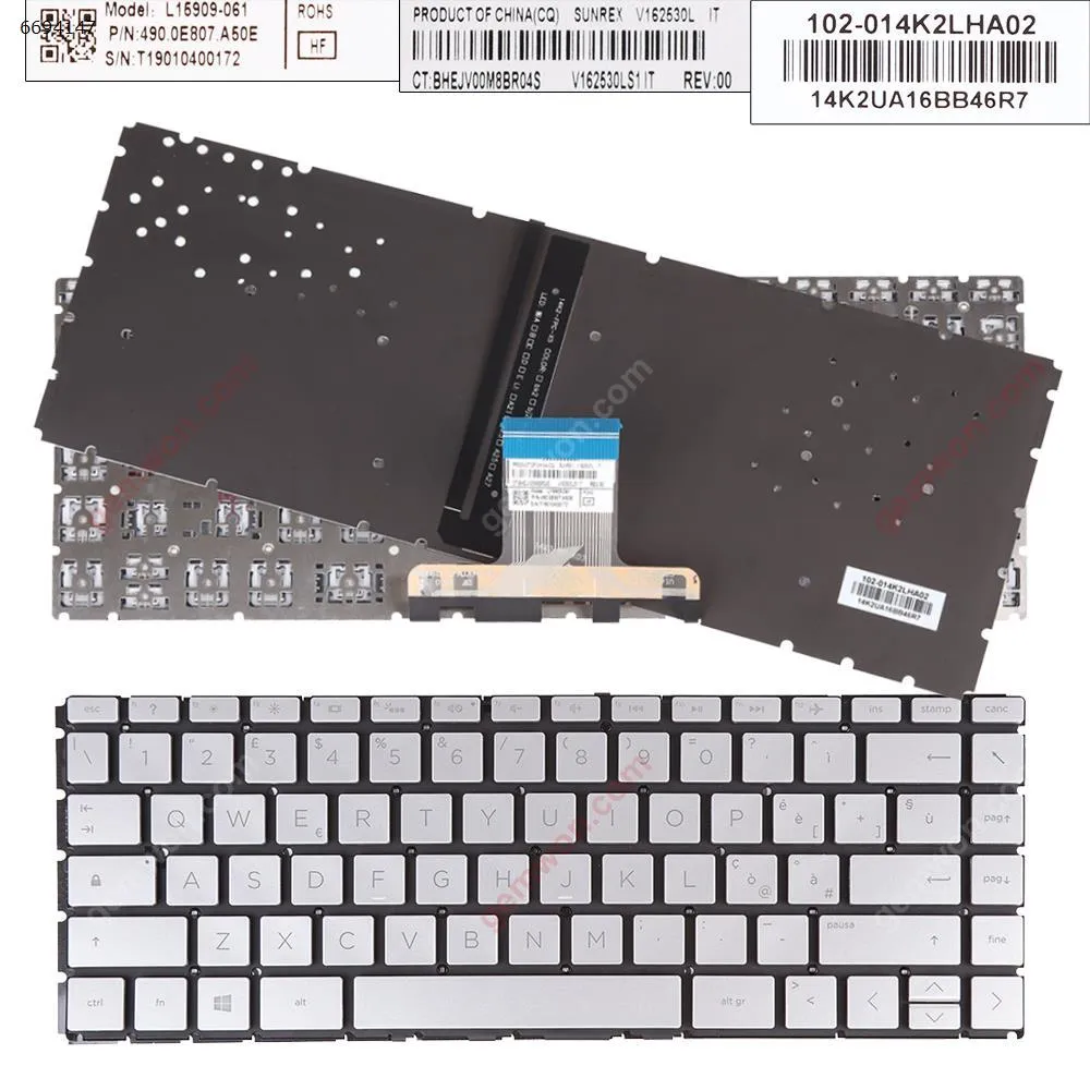 Picture of HP Pavilion 14-CE0015TU 14-CE0027TX 14-CE1005TX CE1004TX SILVER (Without FRAME Backlit Win8) 