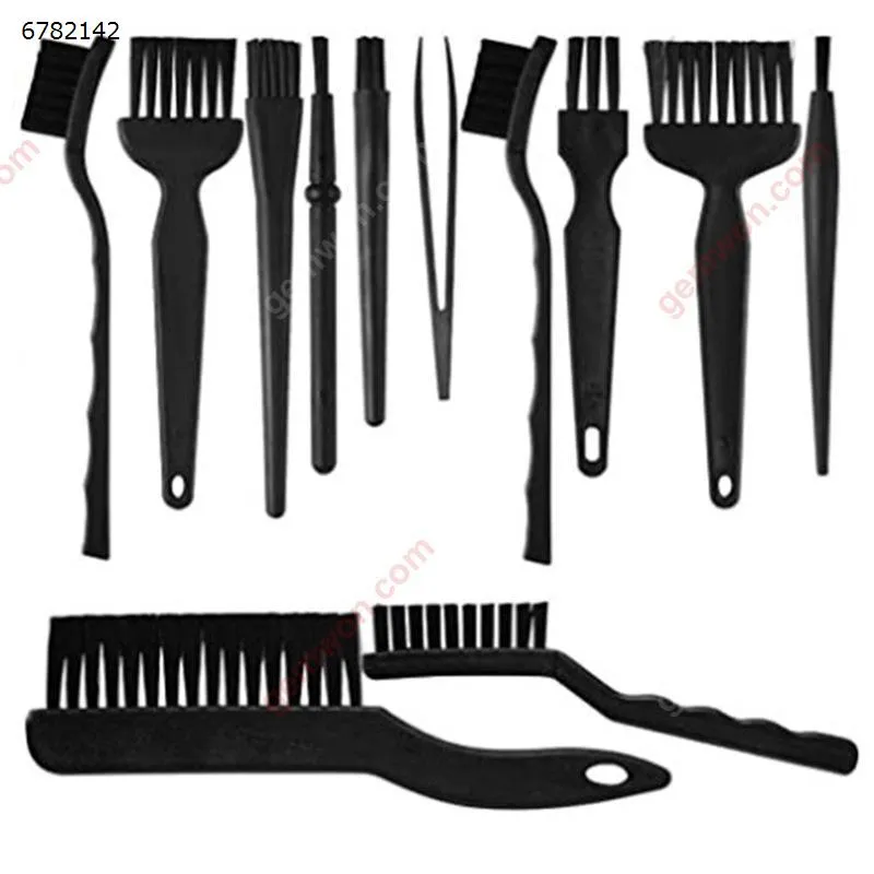 Picture of Anti-static set brush cleaning mobile phone computer motherboard keyboard dust brush PCB board industrial crank round handle brush