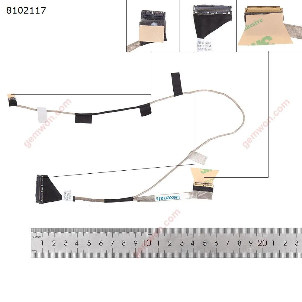 Picture of Laptop LCD/LED cable for HP EliteBook 820 G3 725 G3 NO TOUCH.