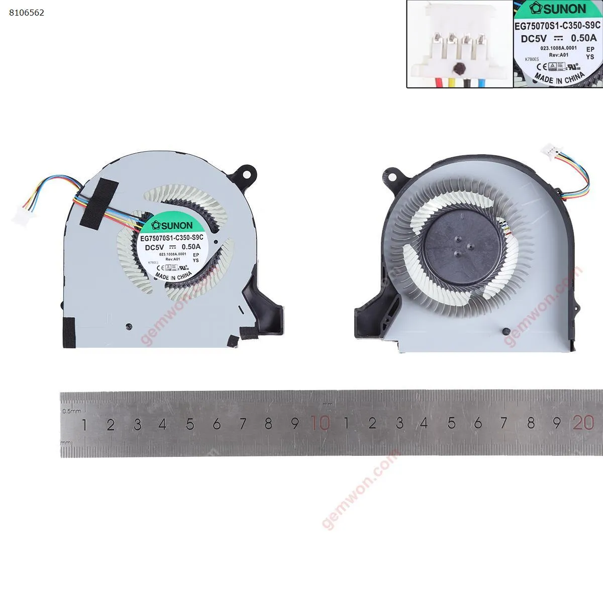Picture of  ACER Nitro V17 VN7-793G V15 VN7-593G GPU Fan（Metal fan blade）.