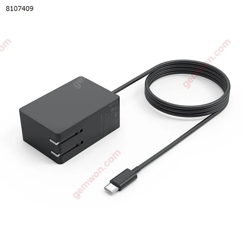 Picture of PD3.0 45W USB-C charger for iPad tablet Dell XPS computer Huawei MateBook fast charge US regulations