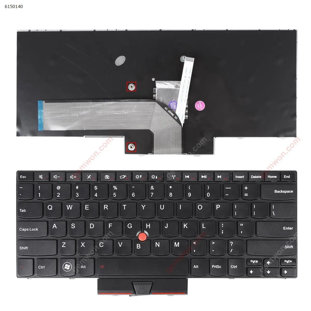 Picture of ThinkPad Edge 14 E40 E50 BLACK FRAME BLACK(With Point stick)