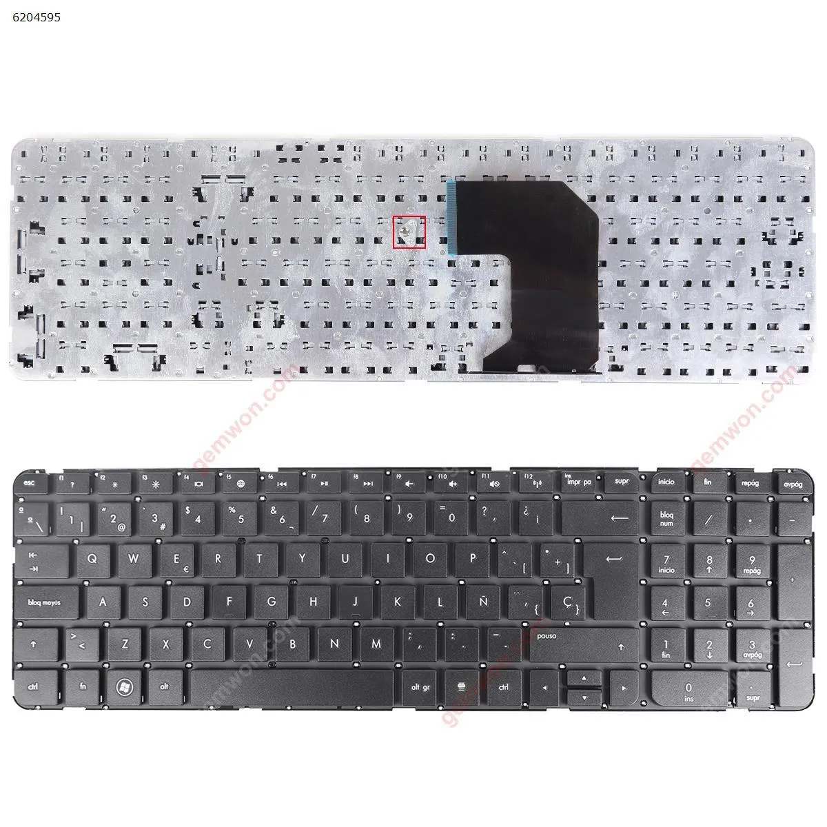 Picture of HP Pavillion G7-2000 BLACK(Without FRAME,Without Foil)