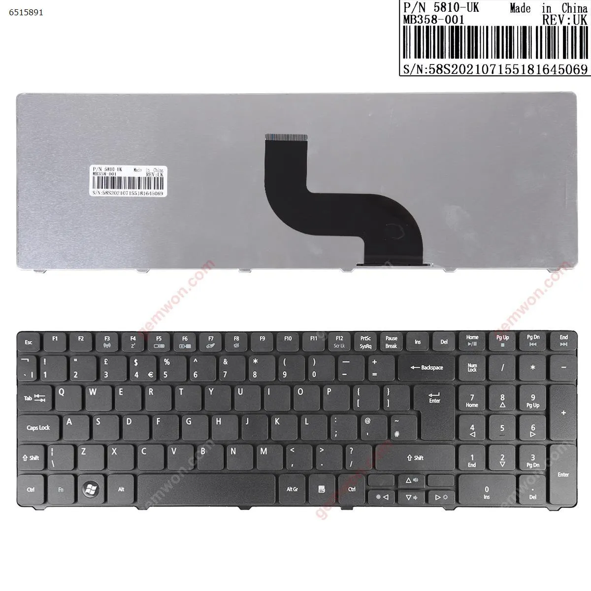 Picture of ACER AS5741G BLACK(Compatible with 5810T，OEM)