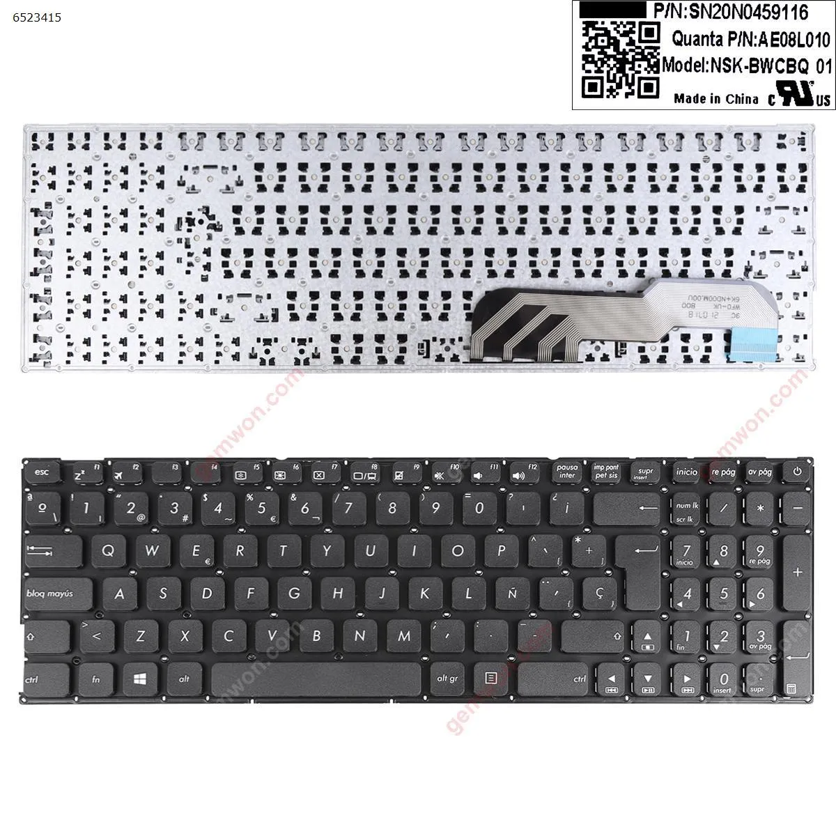 Picture of ASUS X541 BLACK(without FRAME)win8