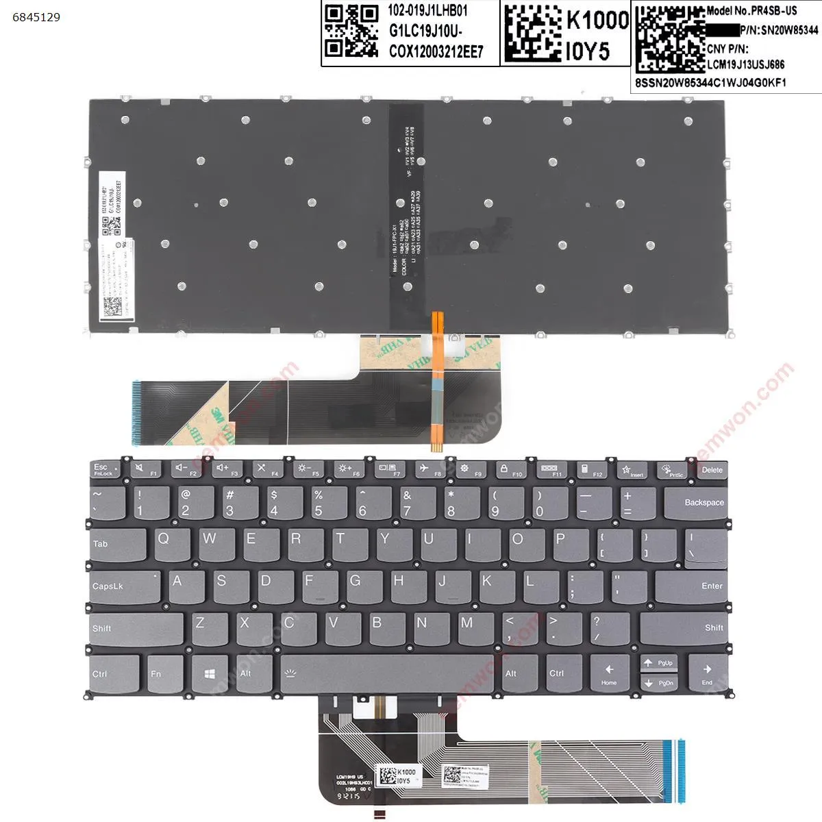 Picture of Lenovo Yoga Slim 7-14ARE05 ThinkBook 14 G2 ARE GRAY（(Backlit ,  Win8 )