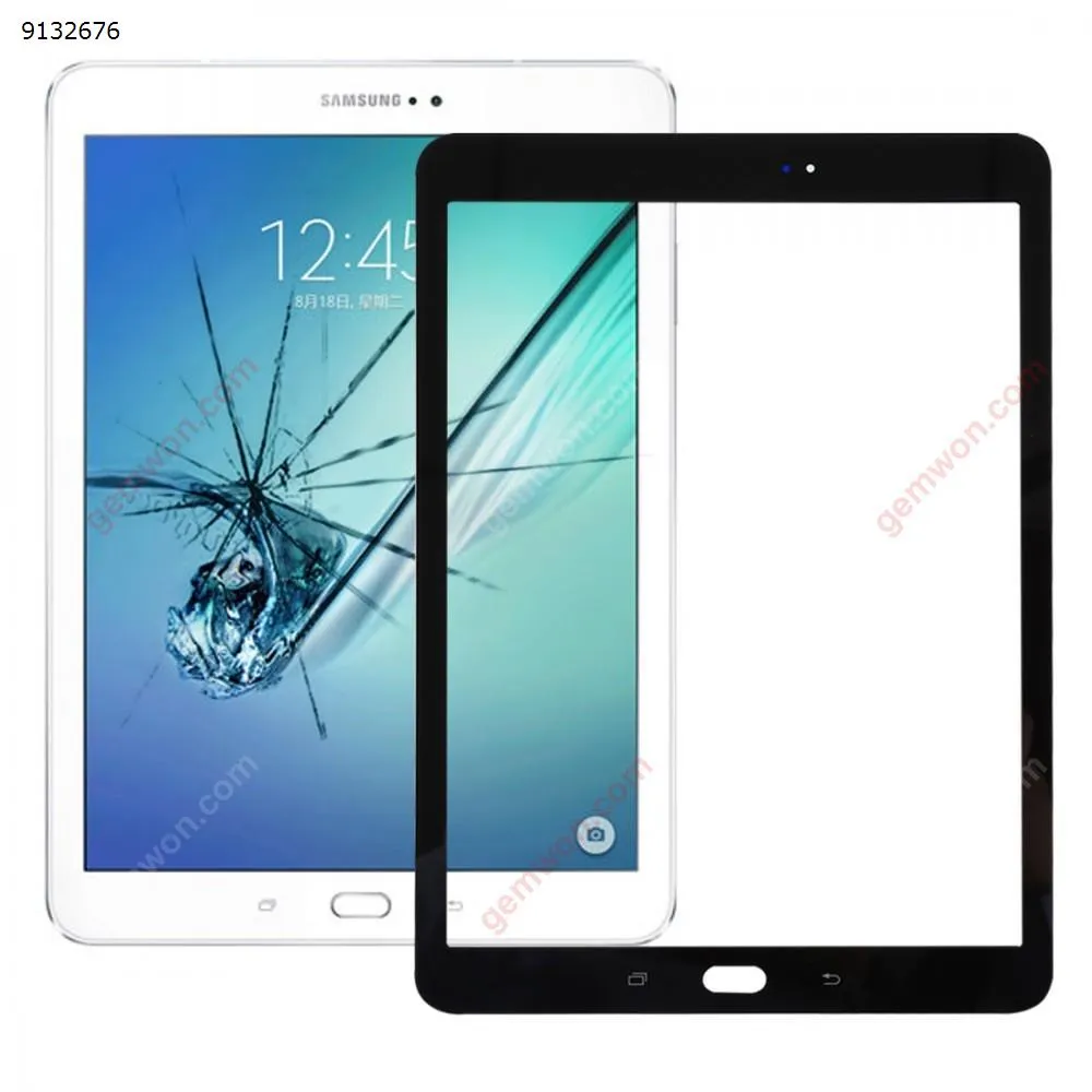 Picture of Front Screen Outer Glass Lens for Galaxy Tab S2 9.7 / T810 / T813 / T815 / T820 / T825(Black) Replacement Repair Part