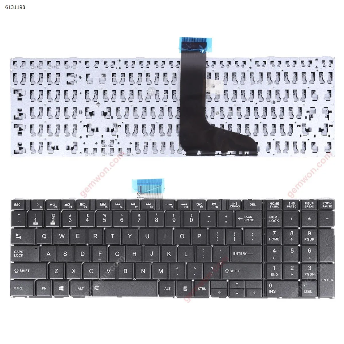 Picture of TOSHIBA C850 BLACK(Without Foil For Win8,OEM) 