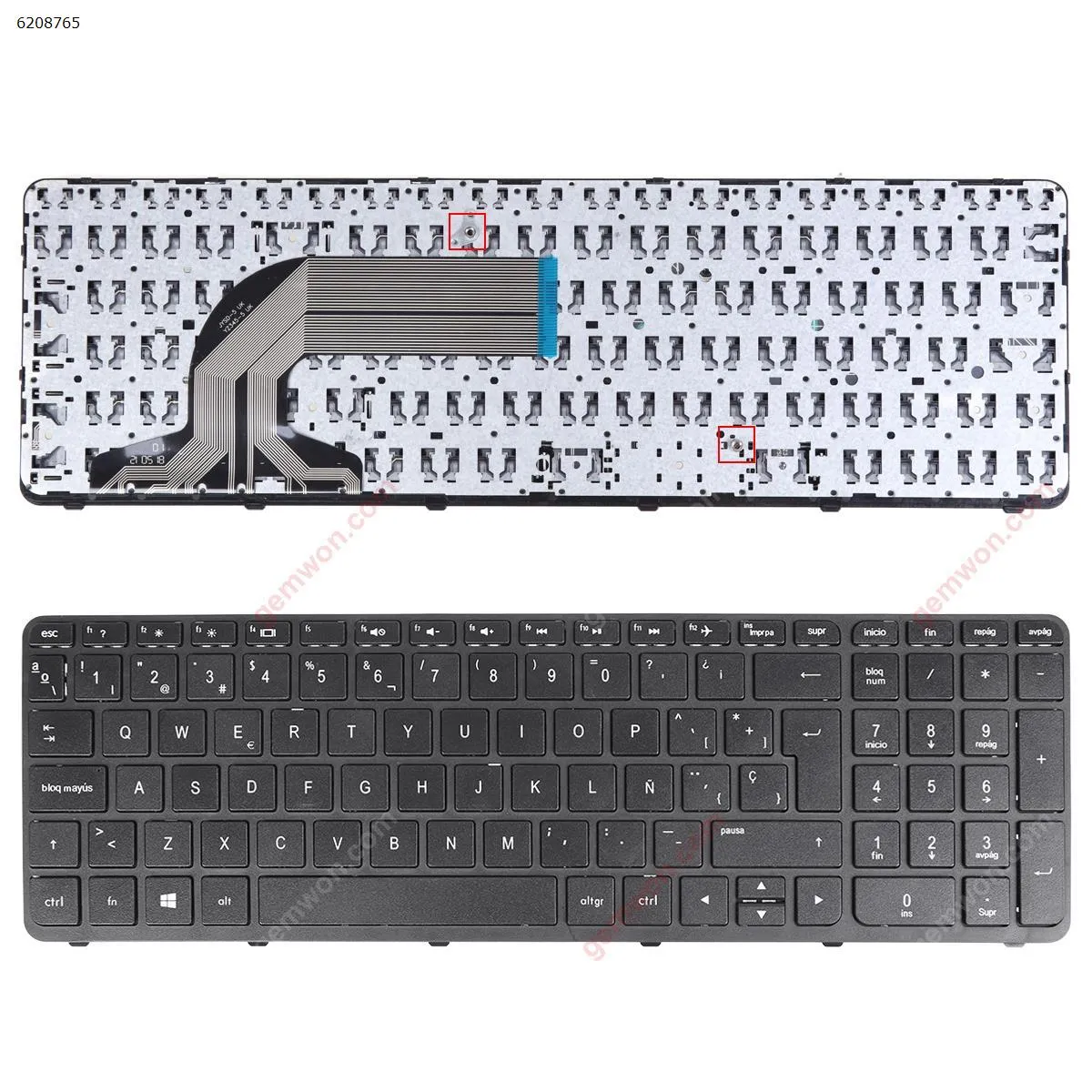 Picture of HP Pavilion 15-e 15-n  250 G3  255 G3 256 G3   BLACK FRAME BLACK(Win8)