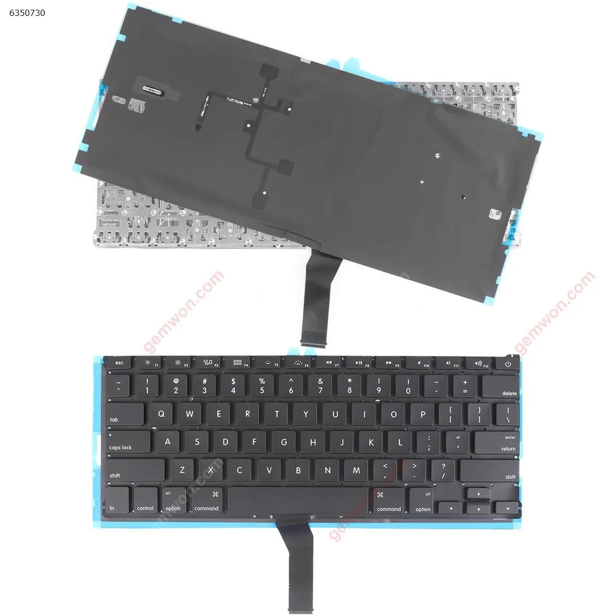 Picture of APPLE Macbook Air A1369 A1466 MC965 MC966 MC503 MC504 13" BLACK For 2011-2015(With Backlit board)
