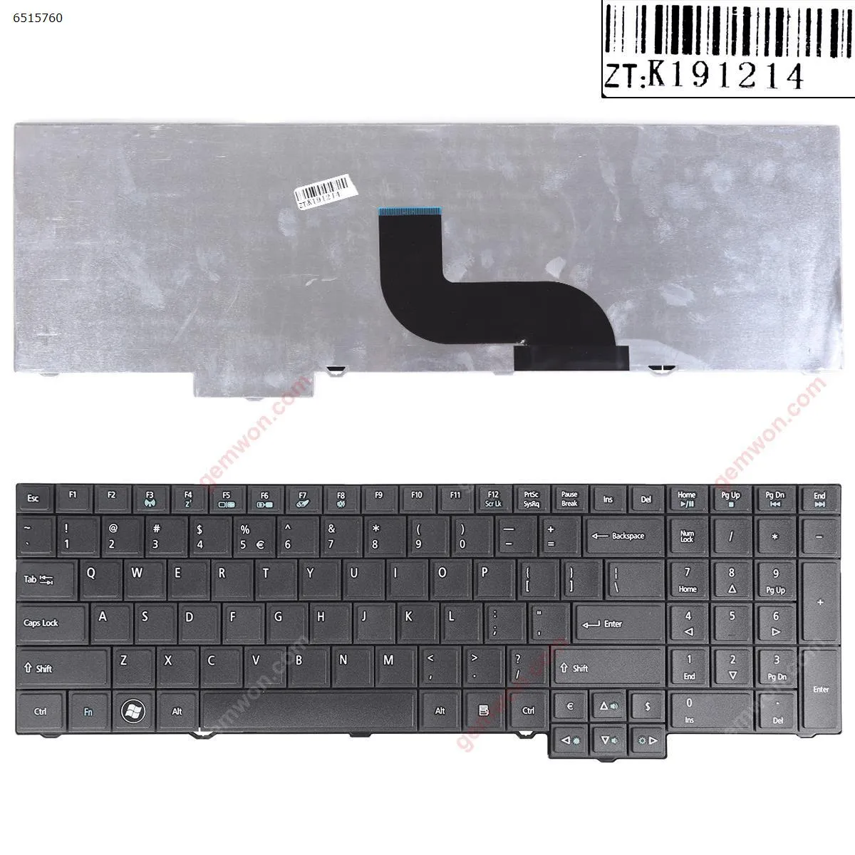 Picture of ACER TM5760 TM8573 BLACK