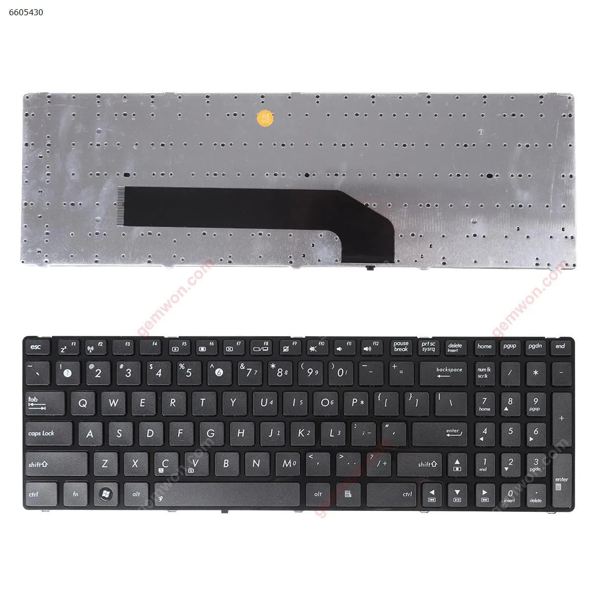 Picture of ASUS K50 GLOSSY FRAME BLACK (OEM)
