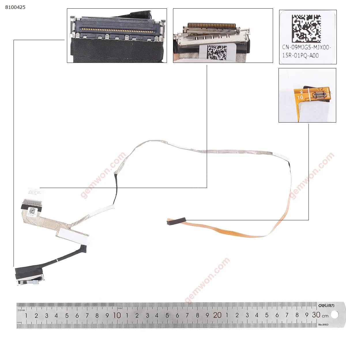 Picture of Laptop LCD/LED cable for Dell Inspiron 15Pro 5510 5515.