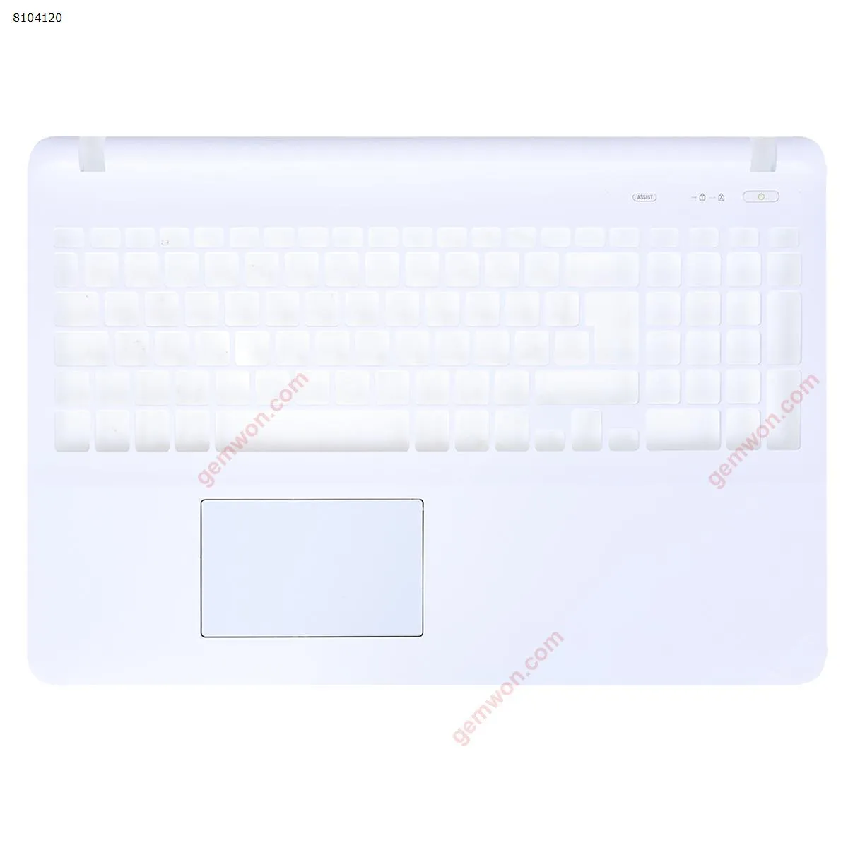 Picture of  SONY SVF151 SVF152 SVF153 cover case touchpad White Big Enter.