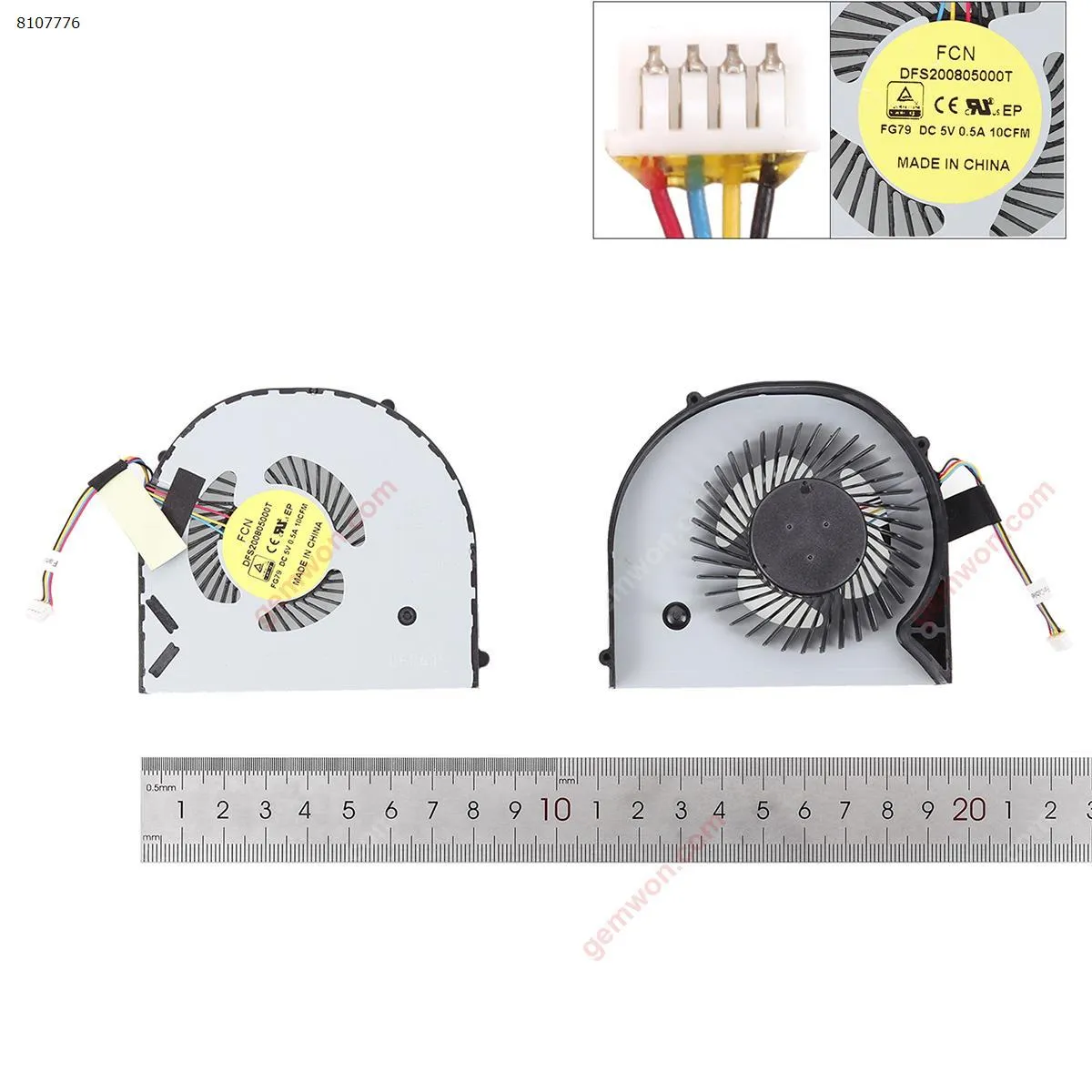 Picture of Dell Alienware 17  R3 CPU fan.