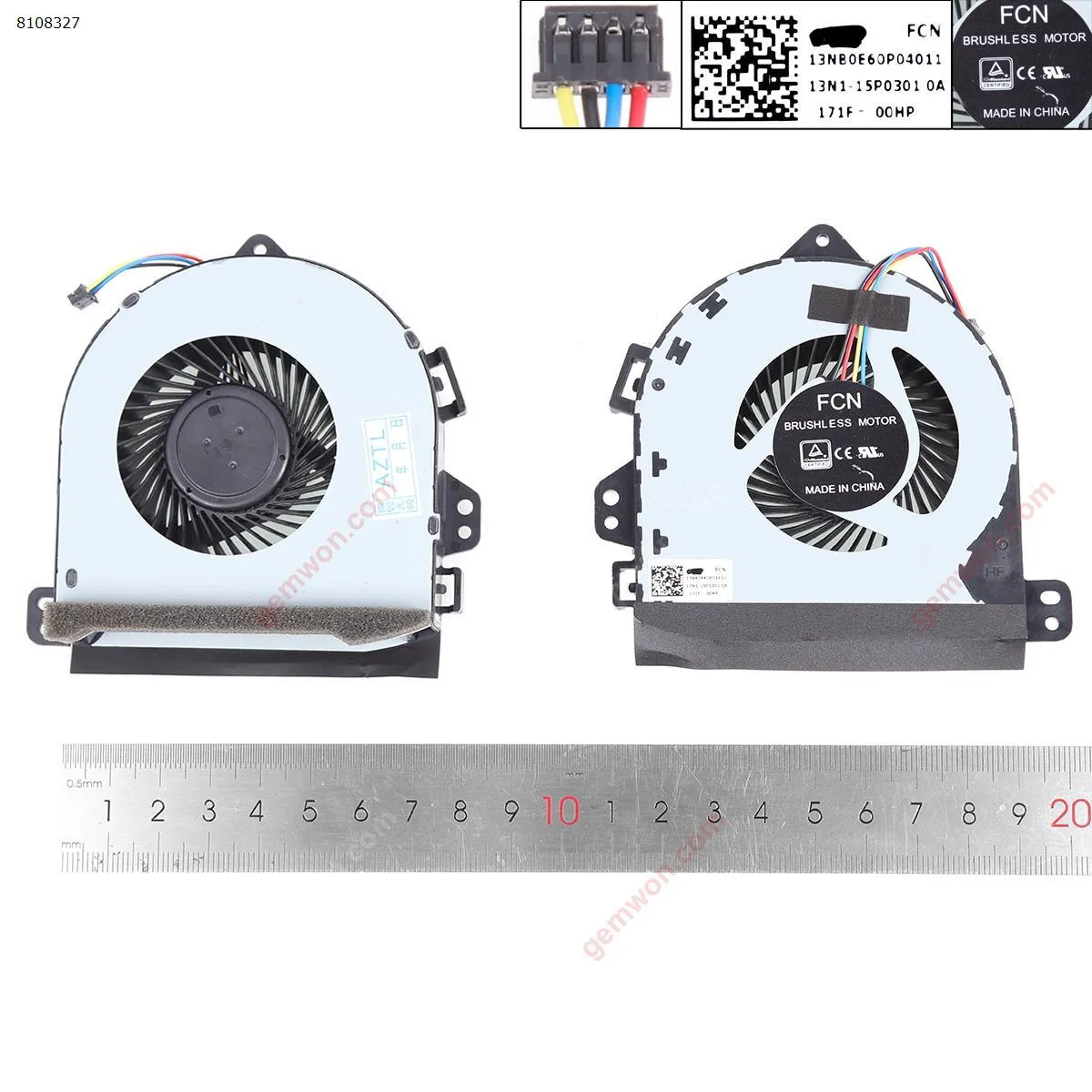 Picture of  Asus G701VIK GX700 12V （Left side,Original）.