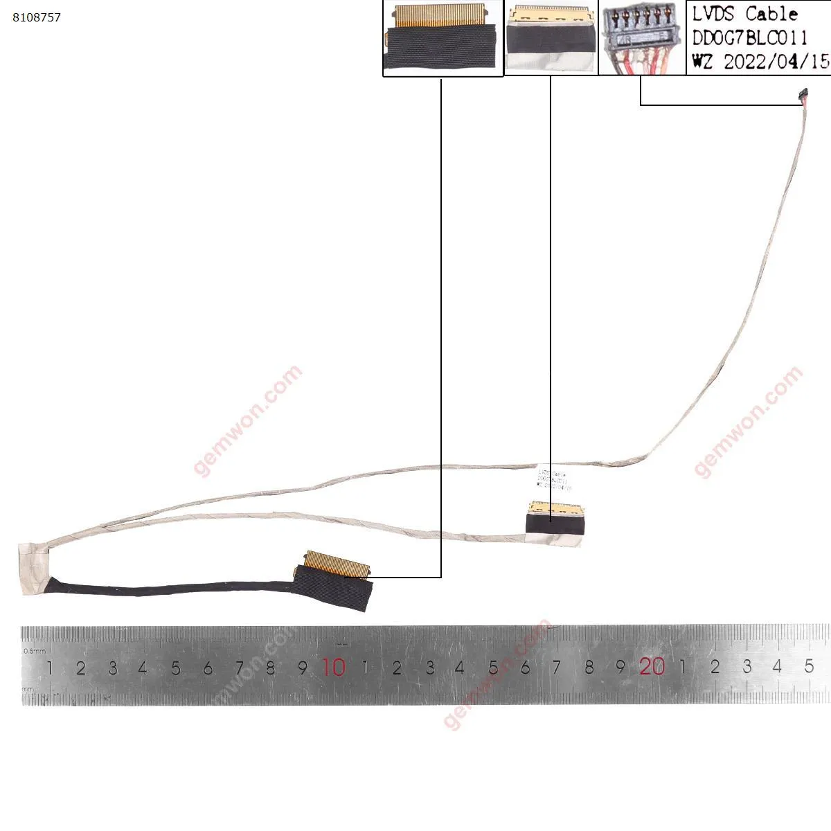 Picture of HP 15-CS 15-CS002N 15-CW 15t-cw tpn-Q208 Q210,30Pin