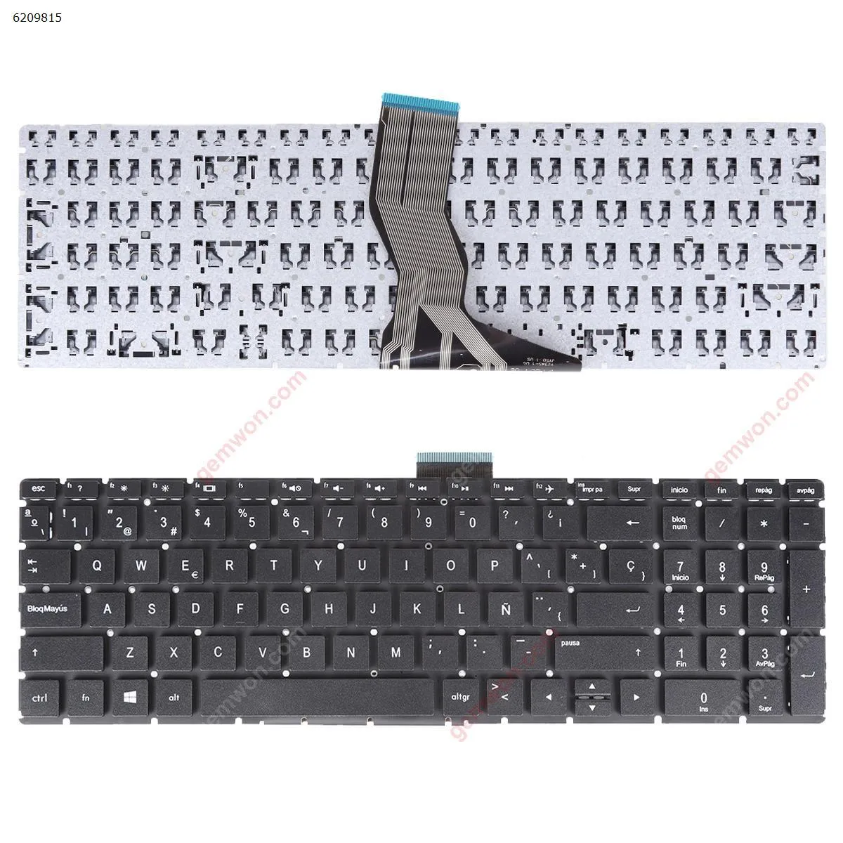 Picture of HP Pavilion 15-BS BLACK(Without FRAME，Small Enter,WIN8)